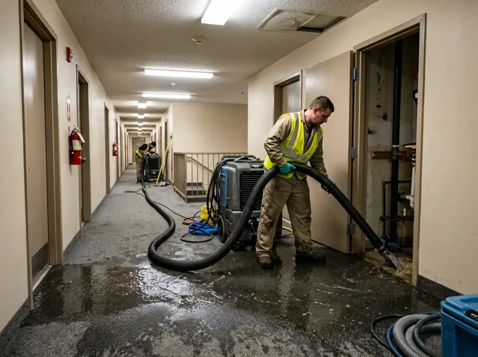 multi-unit-apartment-hallway-f-005 — frequently asked questions, Emergency Burst Pipe Water Extraction & Removal in Miami Sp…